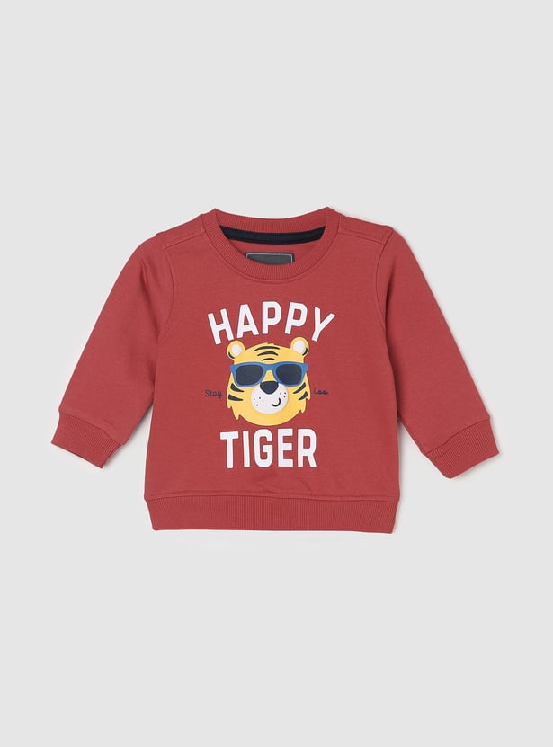 Boys Graphic Printed Sweatshirt