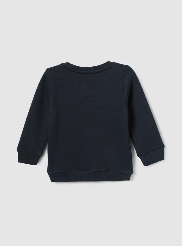 Boys Quilted Sweatshirt