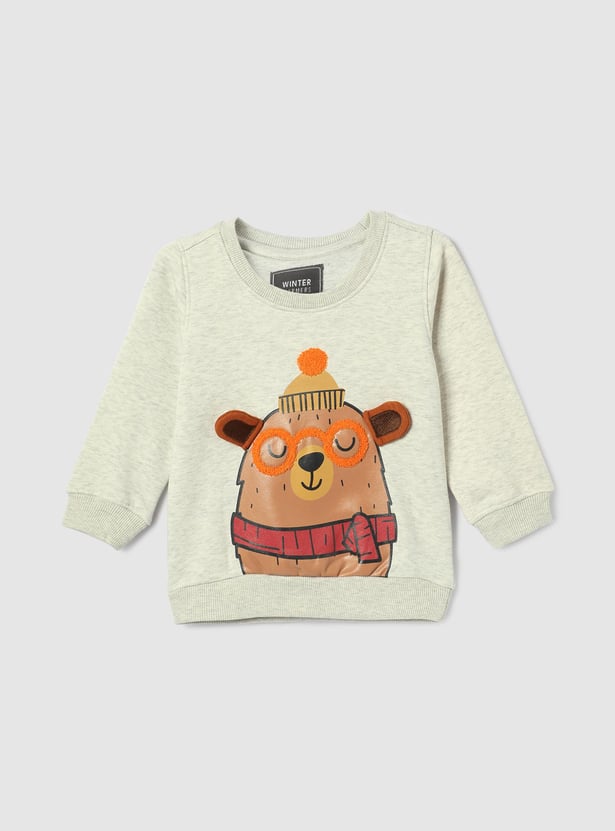 Boys Applique Detail Sweatshirt