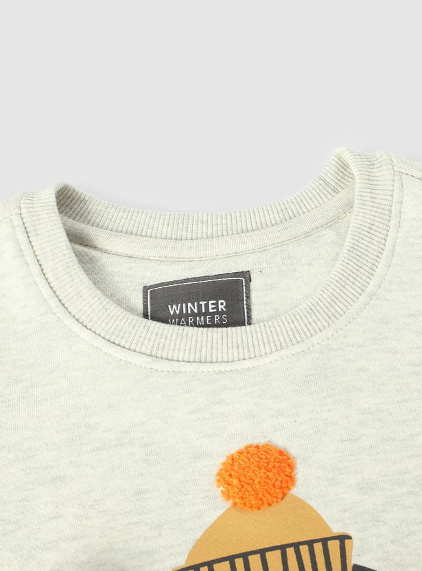 Boys Applique Detail Sweatshirt