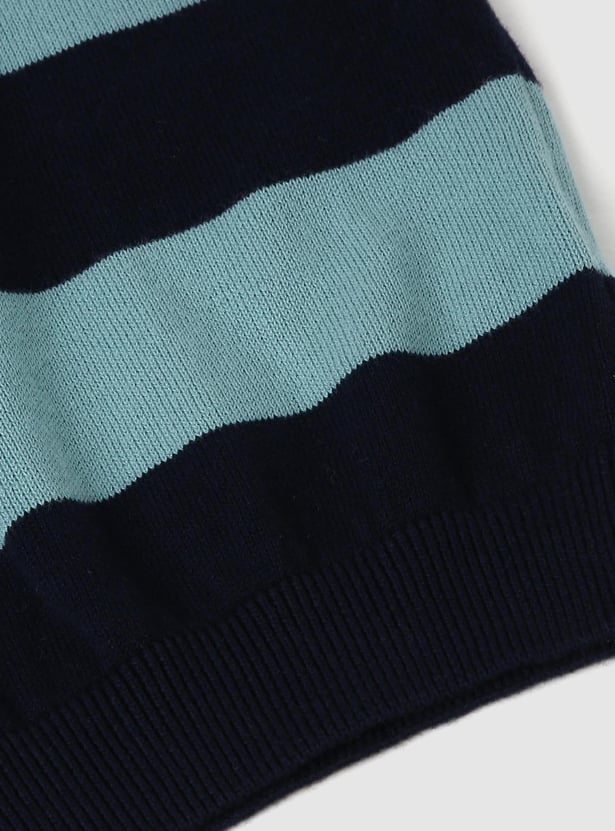 Boys Striped Knitted Sweater