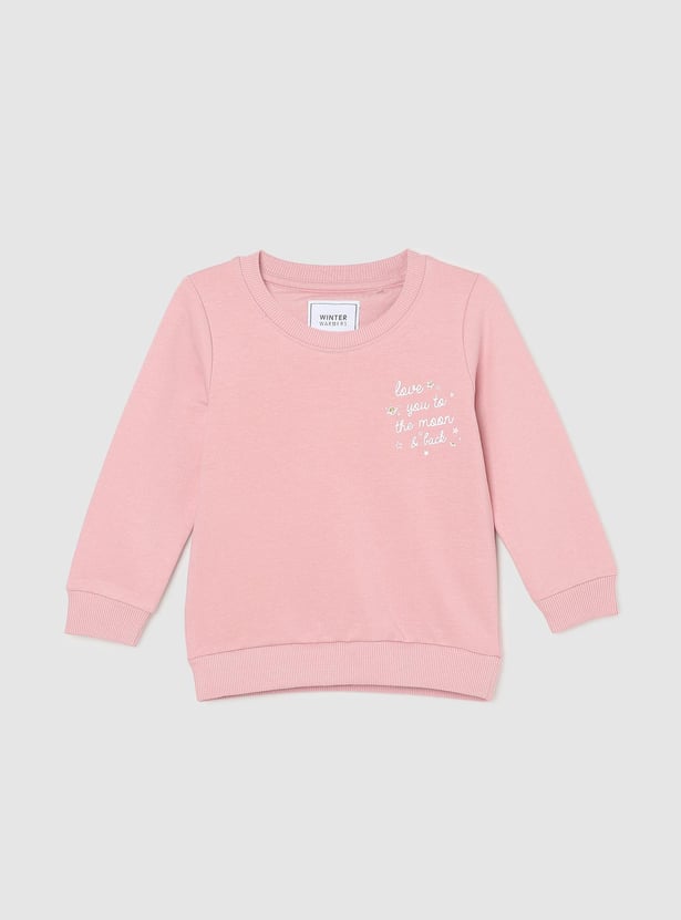 Girl Printed Sweatshirt