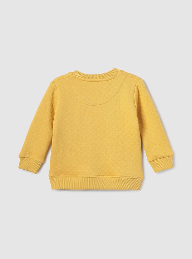 Girls Quilted Sweatshirt