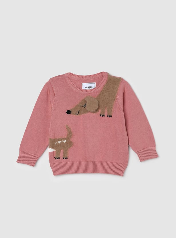 Boys Applique Detail Sweater