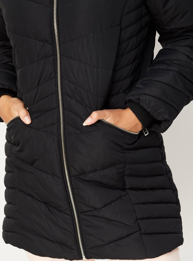 Women Hooded Parka Jacket