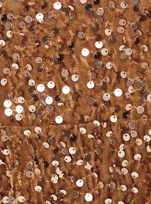 Women Sequinned Bodycon Dress