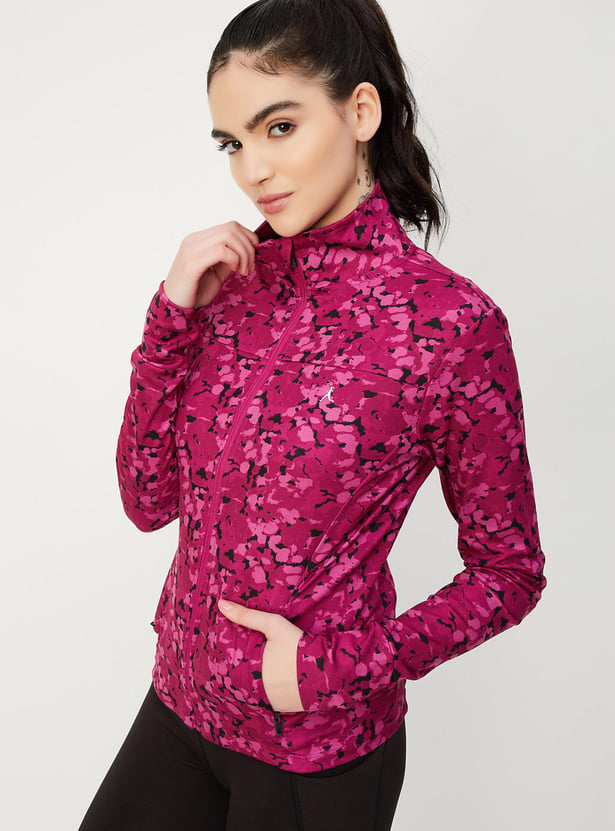 Women Printed Sports Jacket