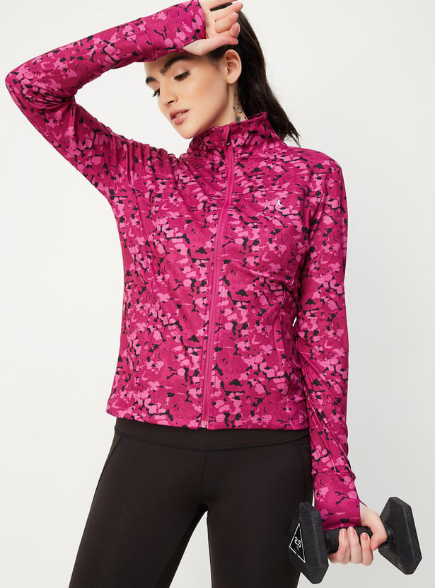 Women Printed Sports Jacket