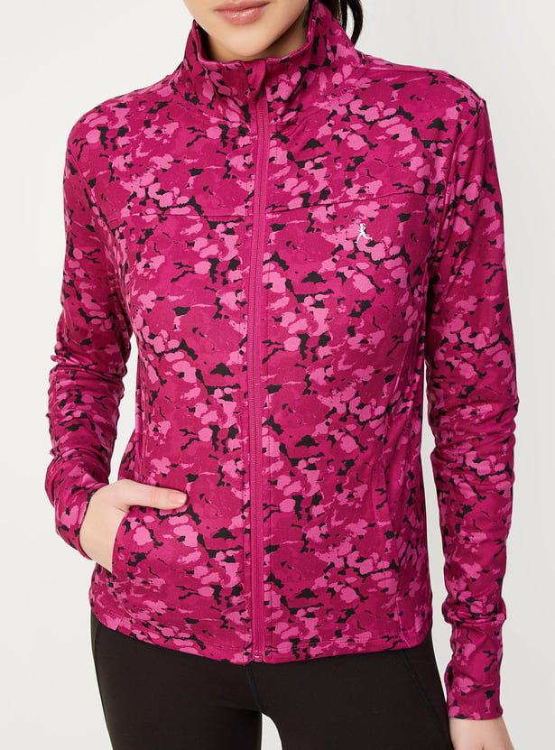 Women Printed Sports Jacket