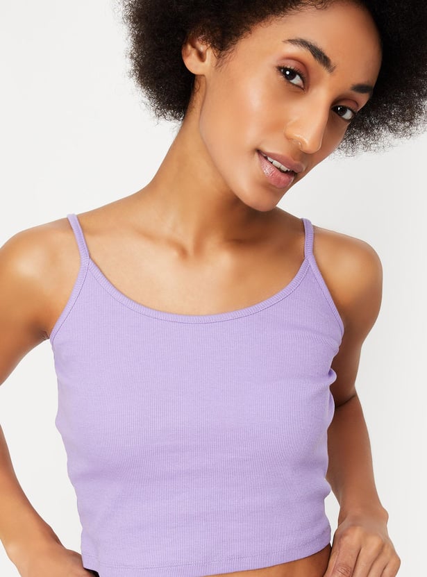 Women Athleisure Crop T-shirt