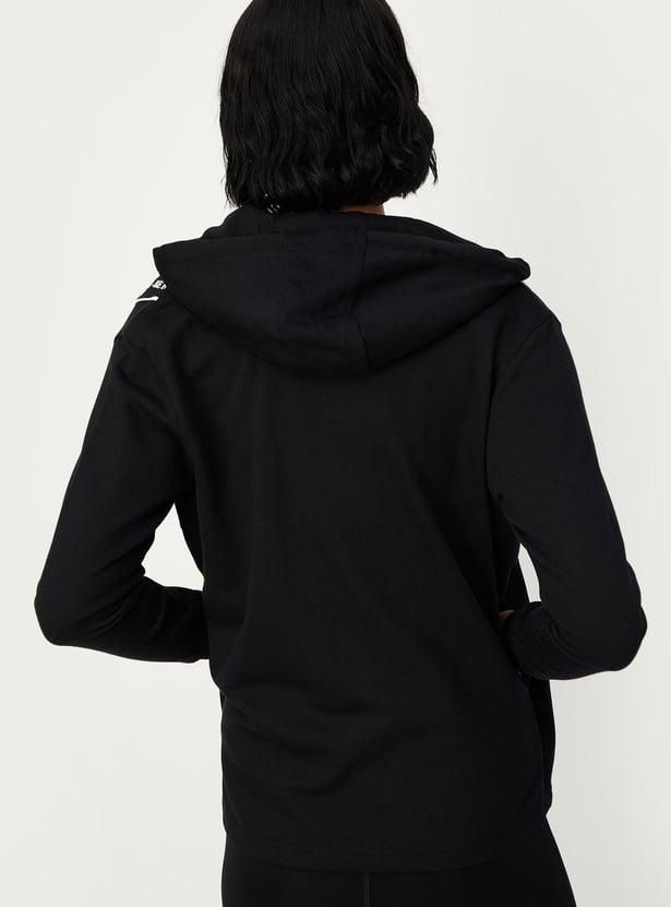 Women Hooded Sporty Jacket