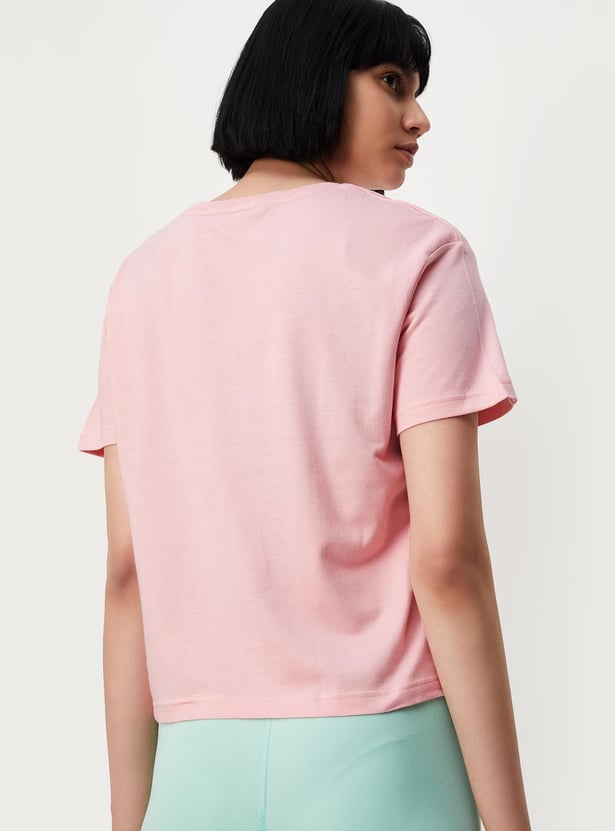 Women Typographic Printed T-shirt
