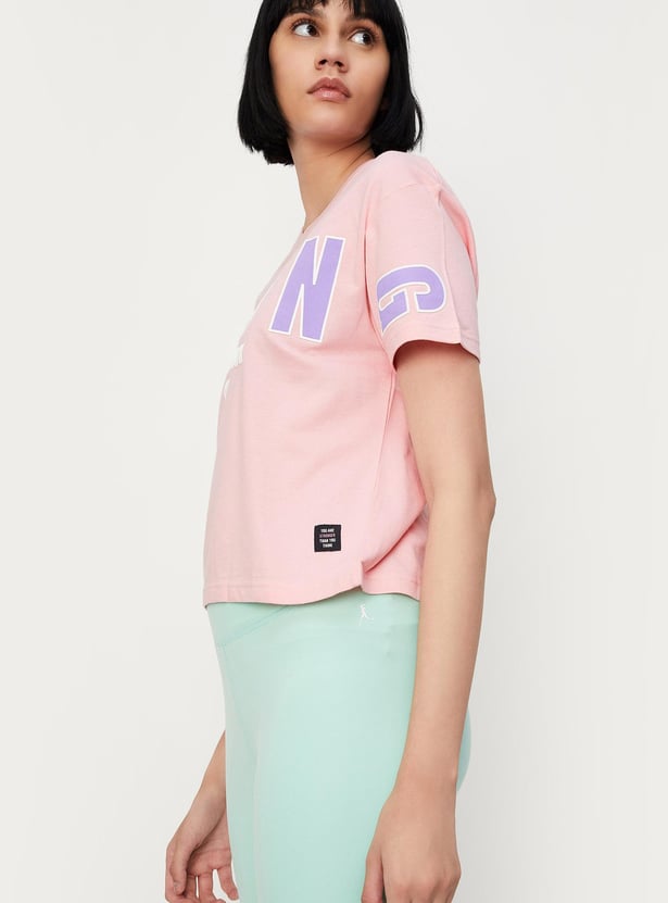 Women Typographic Printed T-shirt