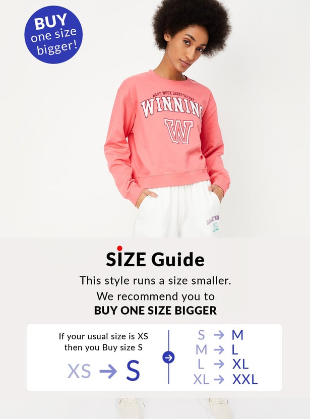 Women Embroidered Cotton Sweatshirt