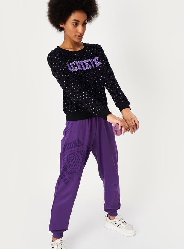 Women Printed Sweatshirt