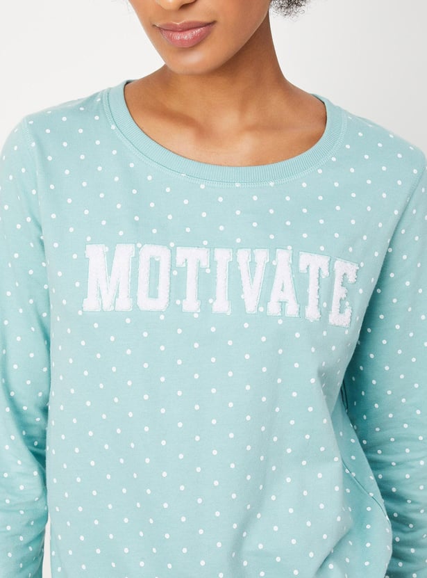 Women Printed Sweatshirt