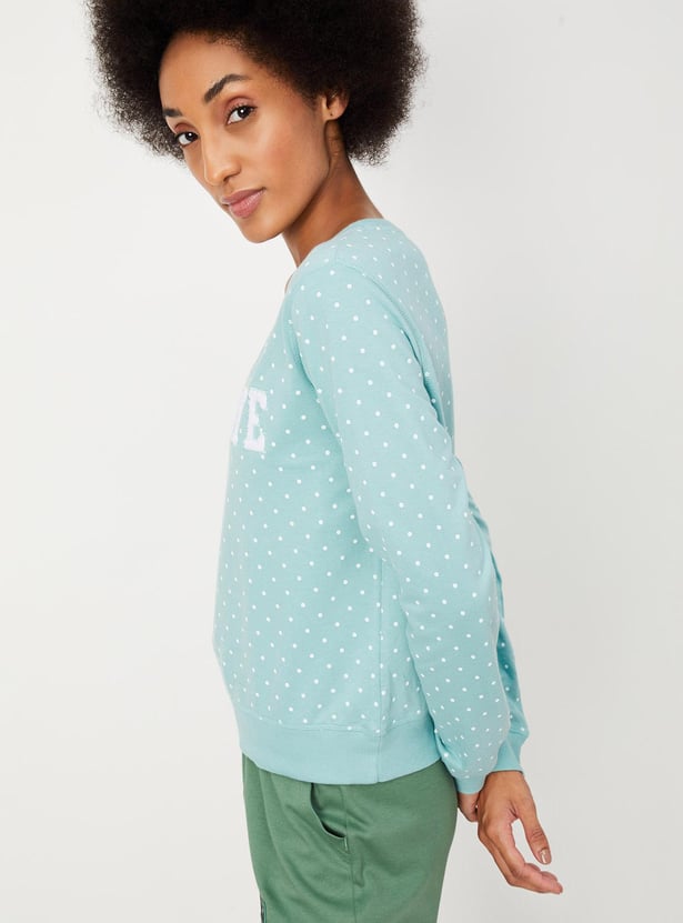 Women Printed Sweatshirt