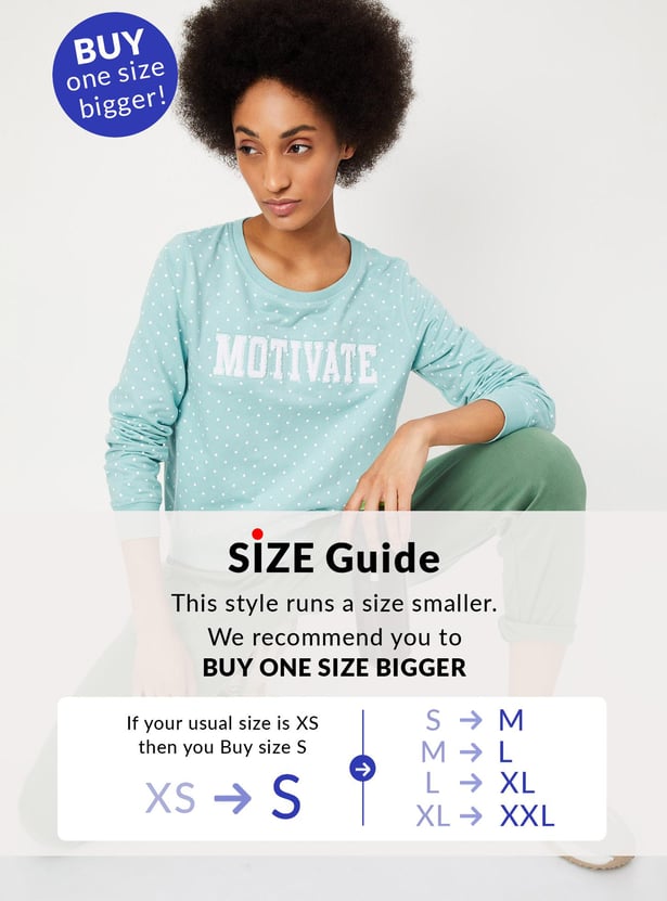 Women Printed Sweatshirt