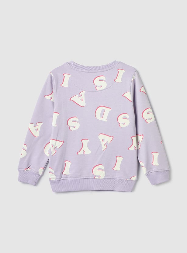 Girls Daisy Duck Embellished Sweatshirt