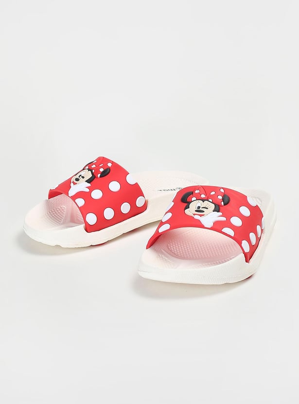 Girls Minnie Mouse Sliders