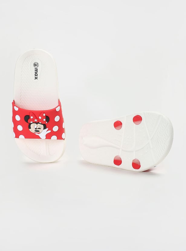 Girls Minnie Mouse Sliders