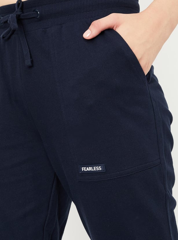 Women Solid Athleisure Capris