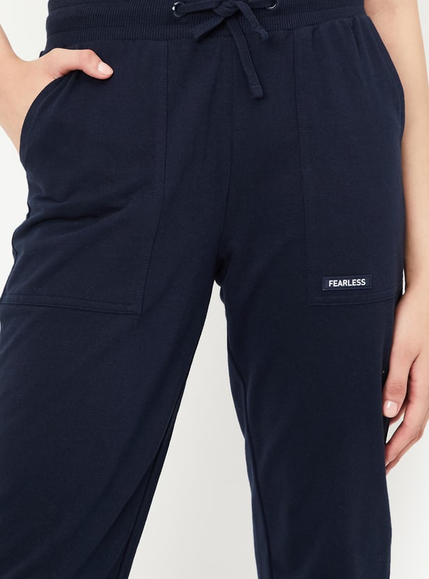 Women Solid Athleisure Capris