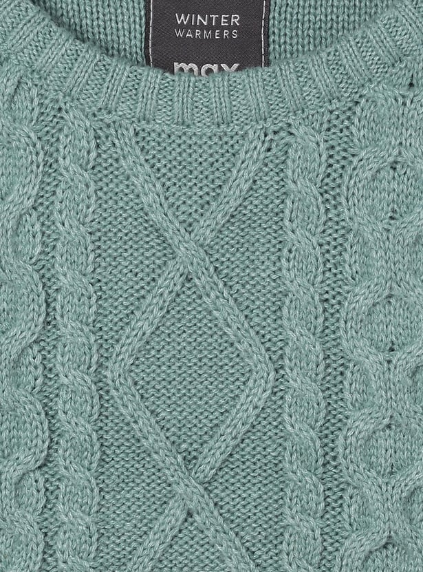 Boys Cable Knit Sweater