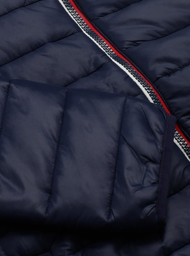 Boys Quilted Hooded Puffer Jacket