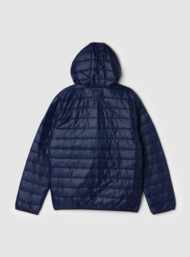 Boys Quilted Hooded Puffer Jacket