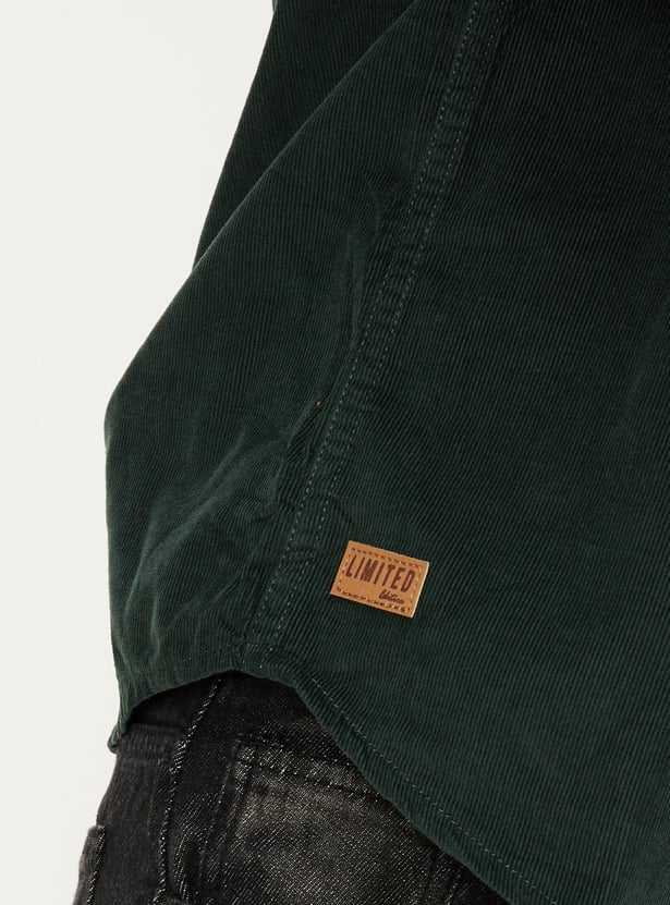 Boys Corduroy Casual Shirt