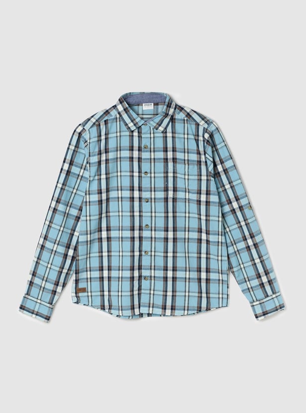 Boys Checked Shirt