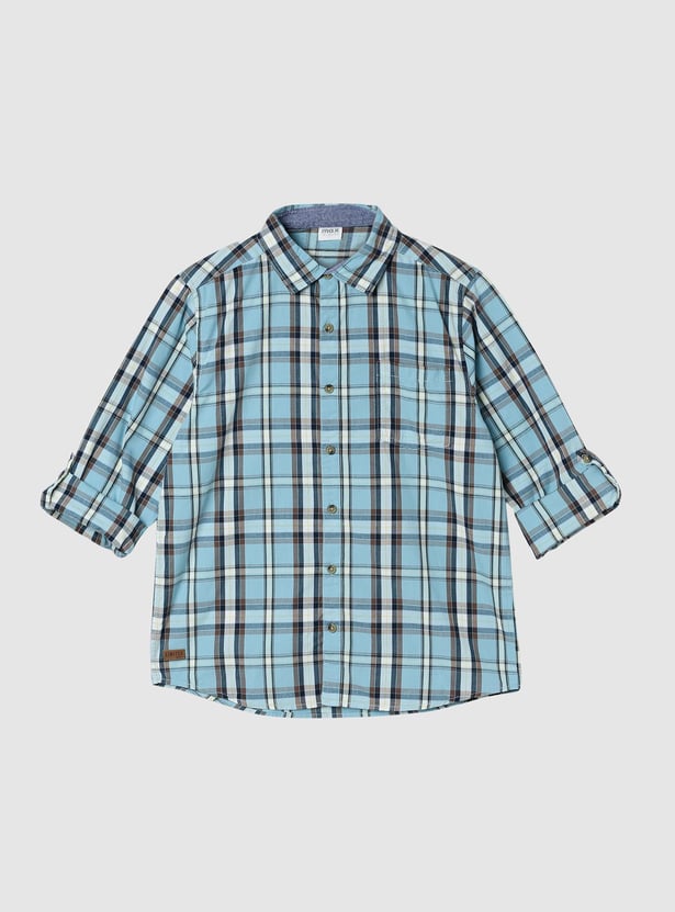 Boys Checked Shirt