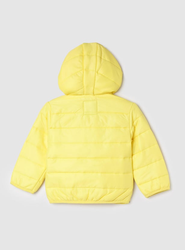 Boys Quilted Hooded Puffer Jacket