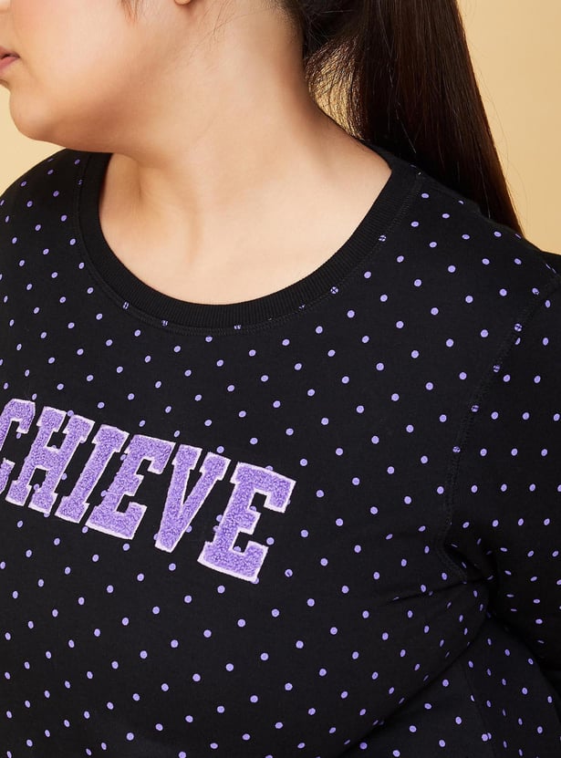 Women Printed Sweatshirt