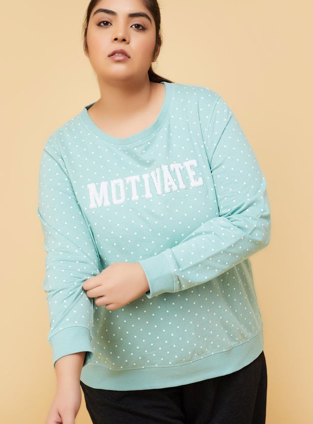 Women Printed Sweatshirt