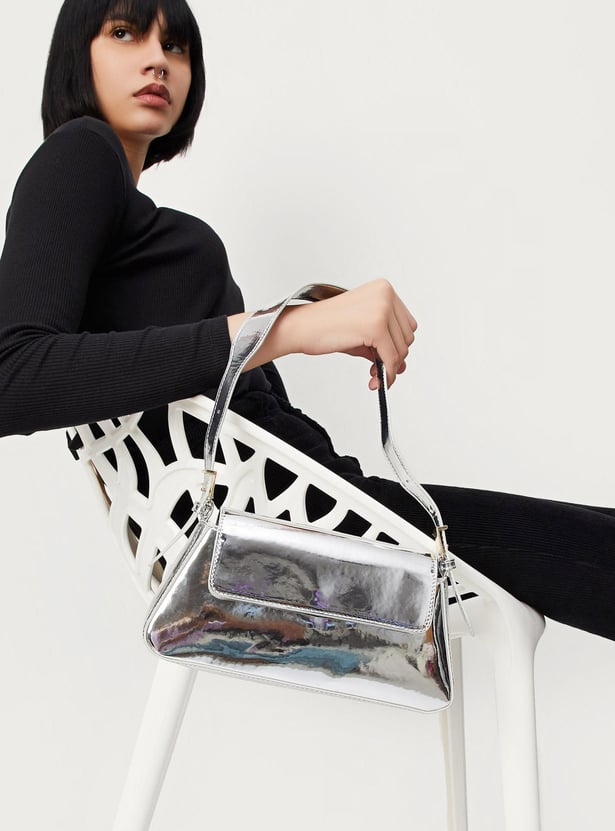 Women Solid Shoulder Bag