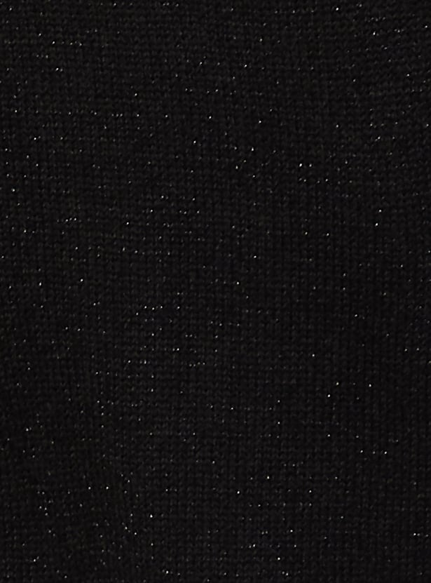 Women Solid Knitted Sweater