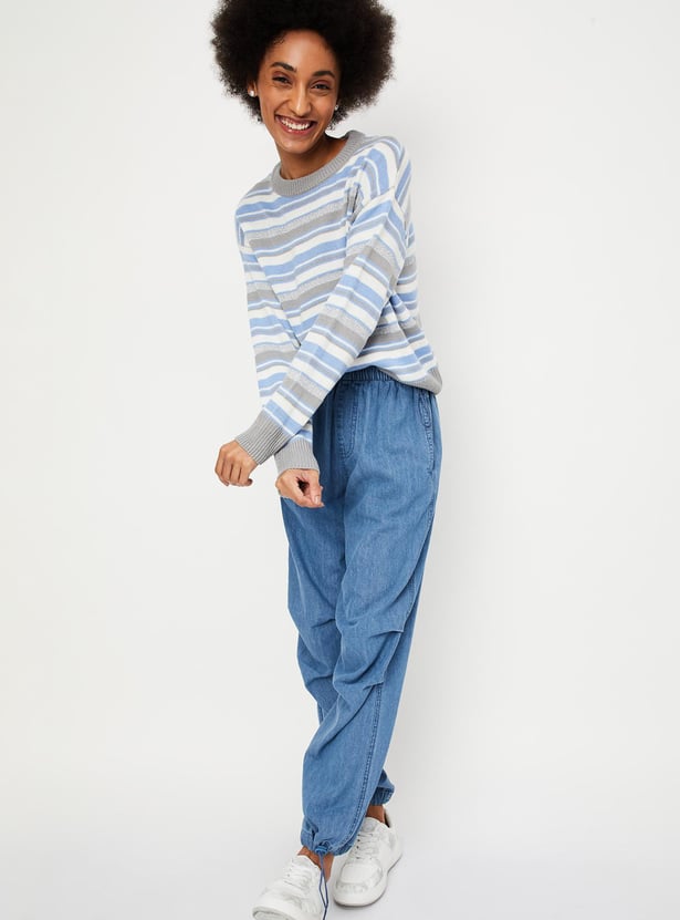 Women Striped Sweater