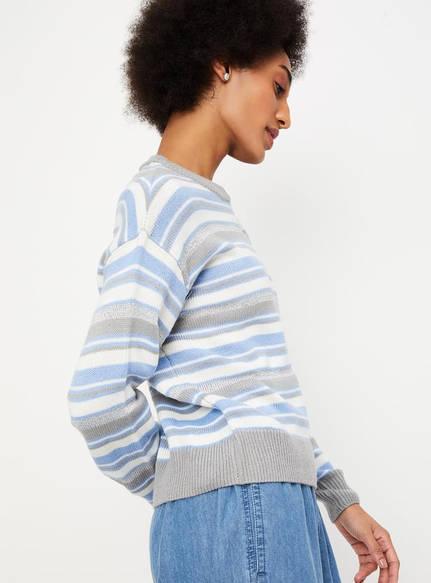 Women Striped Sweater