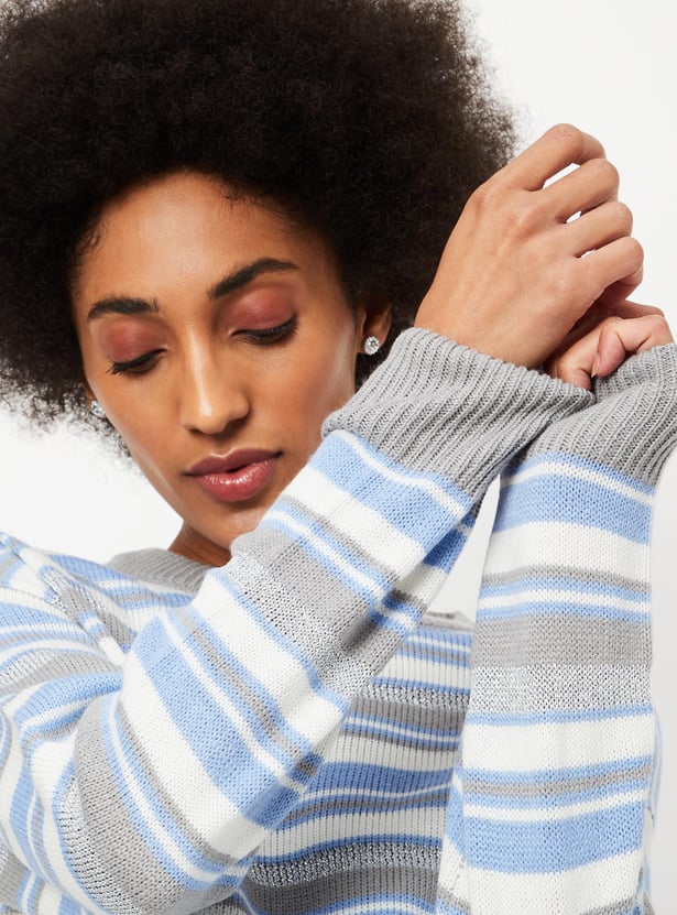 Women Striped Sweater