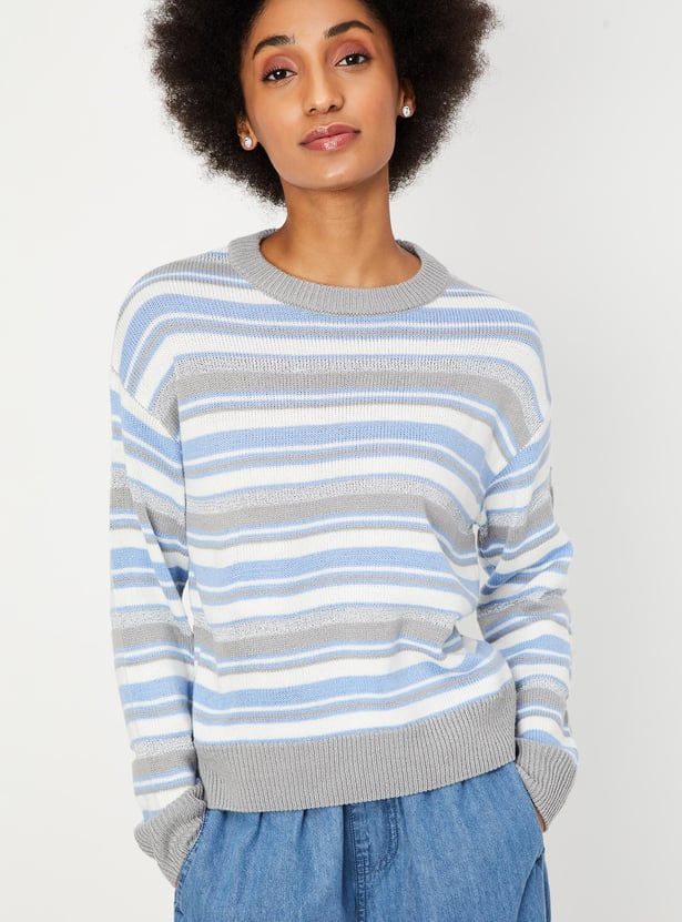Women Striped Sweater