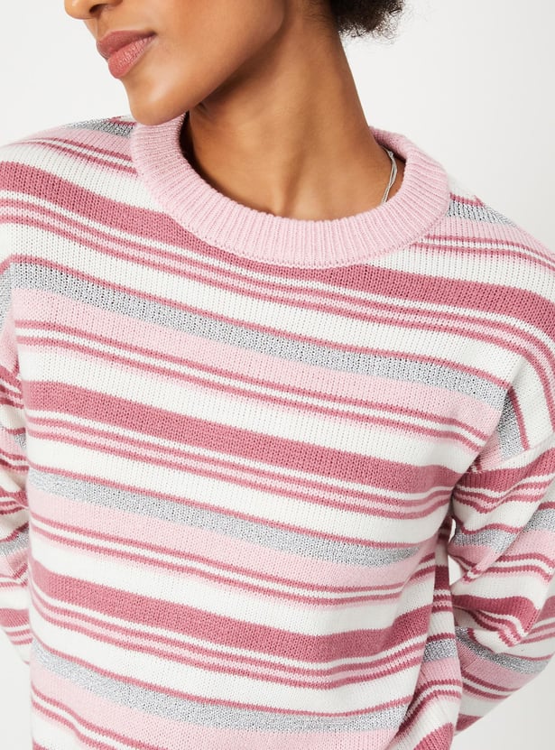 Women Striped Sweater