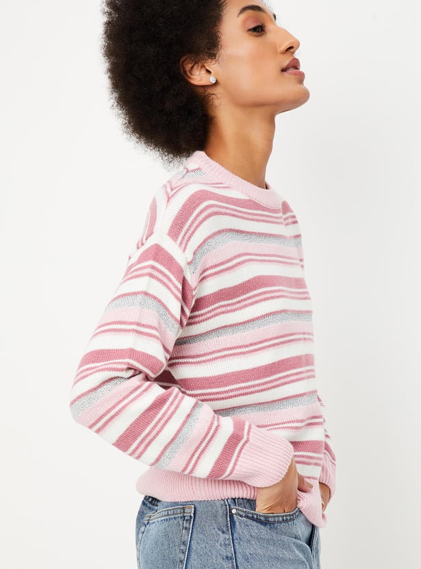 Women Striped Sweater