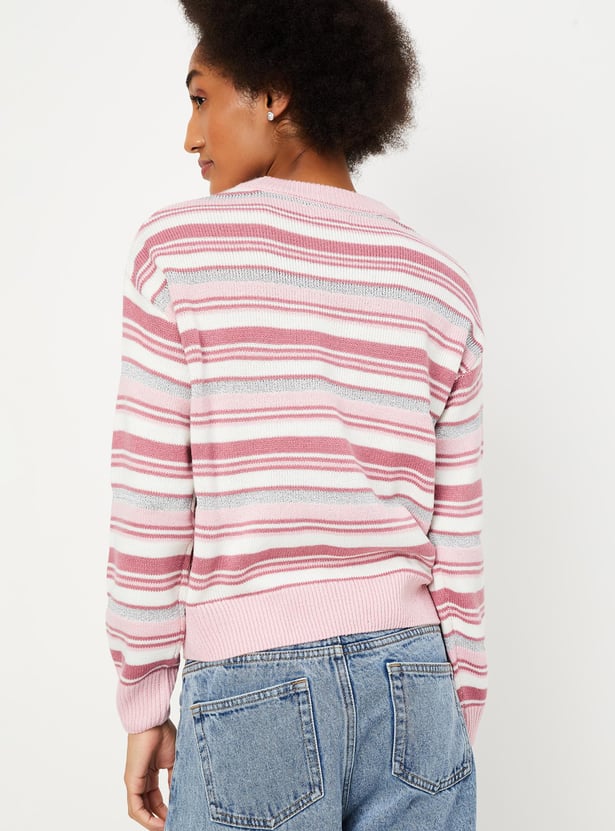 Women Striped Sweater