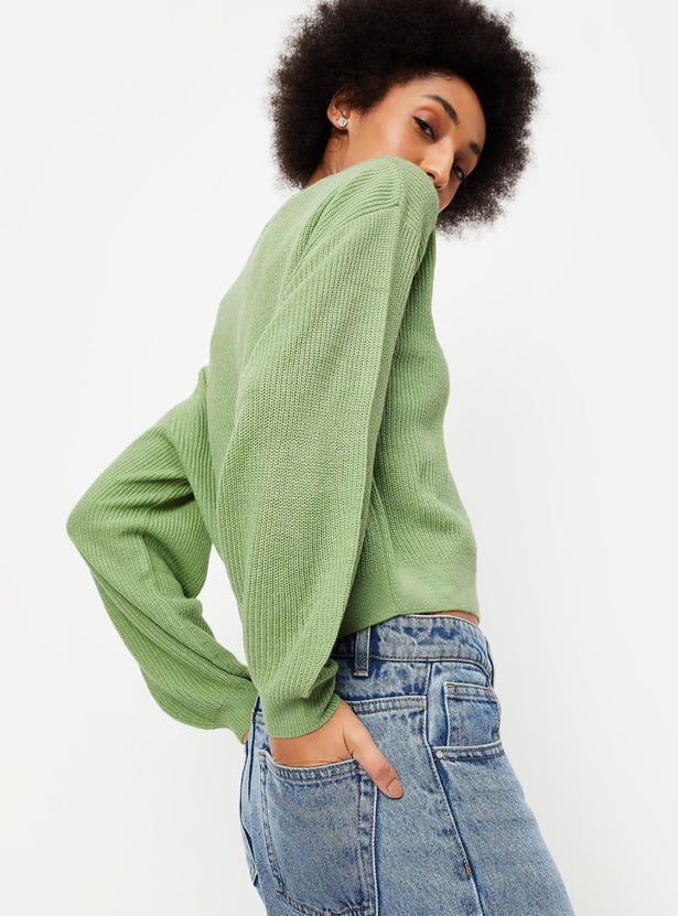 Women Knitted Lightweight Sweater