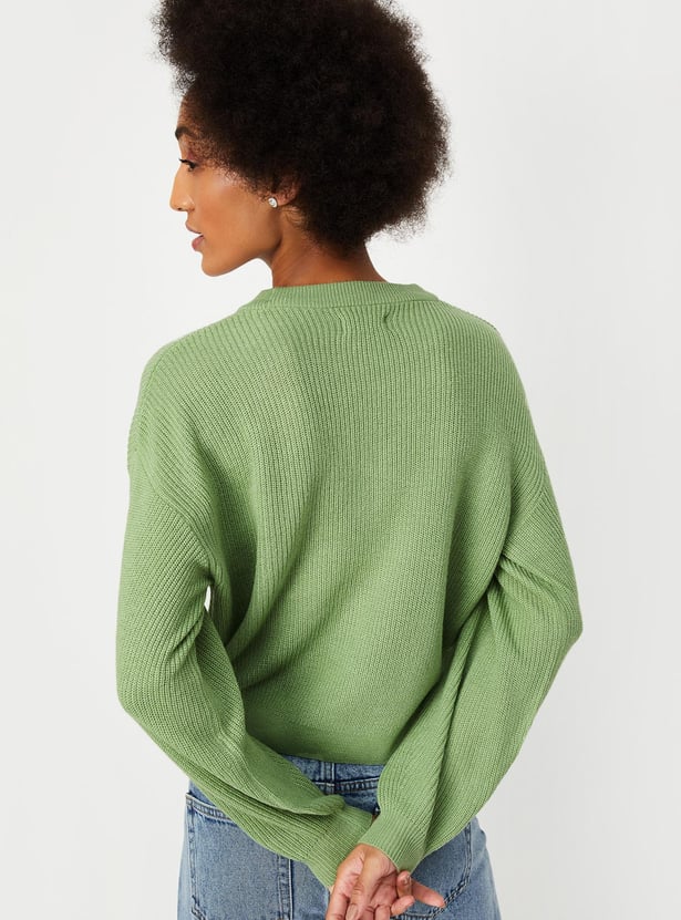 Women Knitted Lightweight Sweater