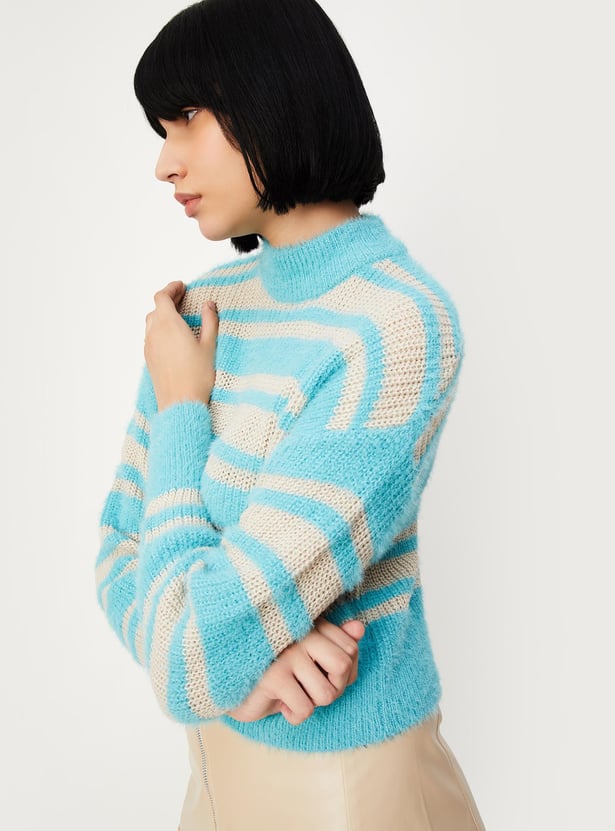 Women Striped Sweater