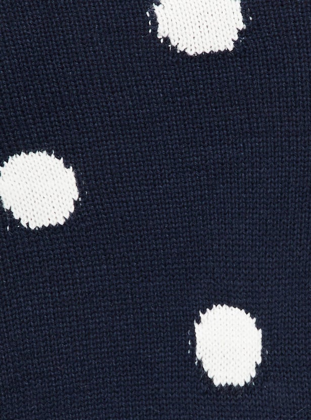 Women Polka Dot Sweater