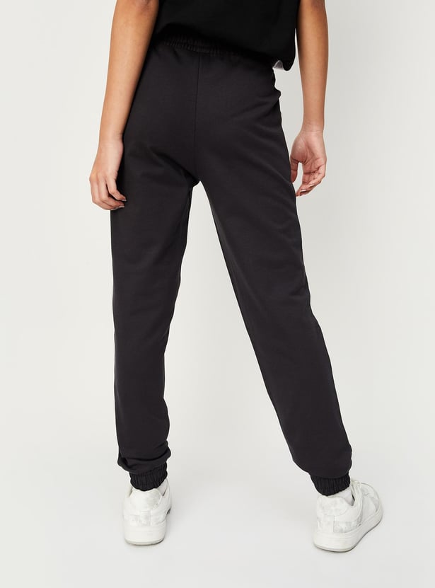 Girls Printed Elasticated Joggers